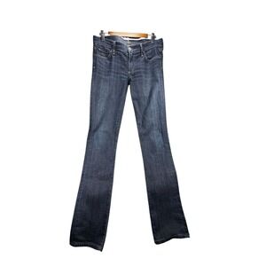 Liverpool Jeans Company Bootcut Jeans Women's 4/27 Short Dark Stretch